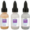 Argile liquide à cuire - Pour création de bijoux - Couleur métallique - 3 flacons 30ml