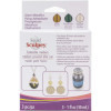 Argile liquide à cuire - Pour création de bijoux - Couleur métallisée - 3 flacons 30ml
