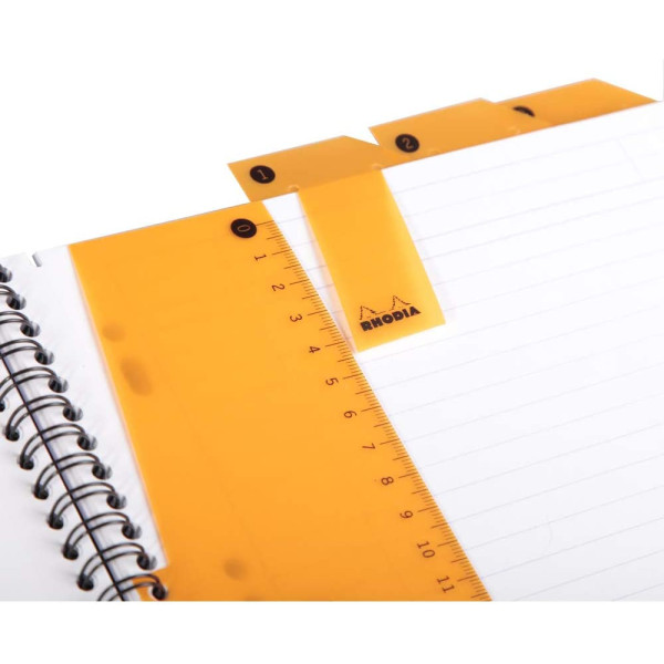Bloc Notebook 225X297 A4+ Petits Carreaux 5X5 160P Rhodia | Surdiscount