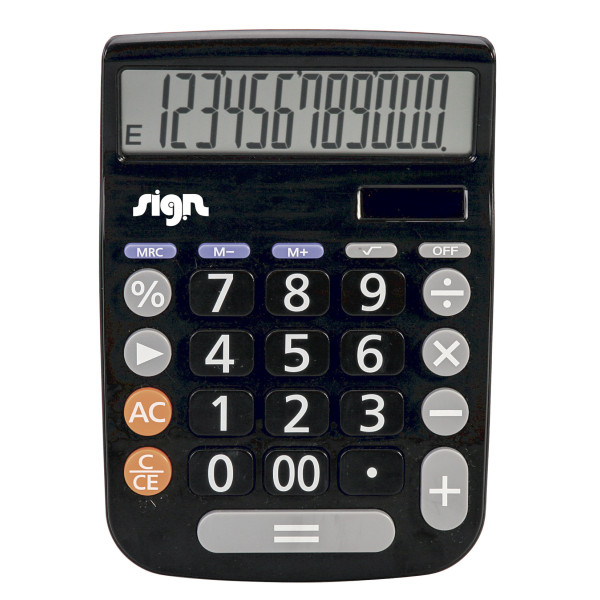 Calculatrice De Bureau 20Mm Sign pas cher