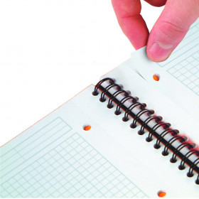 Bloc Notebook 160X210 A5+ Petits Carreaux 5X5 160P Oxford | Surdiscount