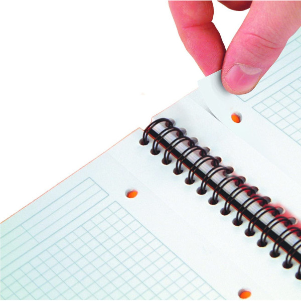 Bloc Notebook 160X210 A5+ Petits Carreaux 5X5 160P Oxford | Surdiscount