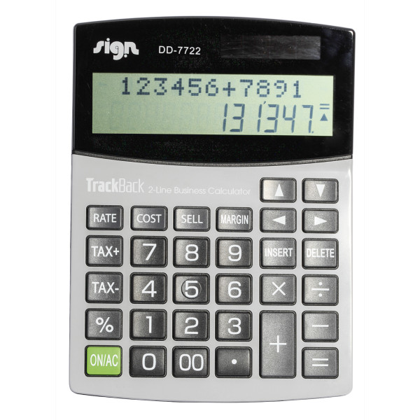 Calculatrice De Bureau 30Mm Sign pas cher-14859