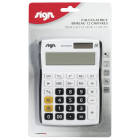 Calculatrice Semi Bureau Sign | Surdiscount