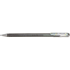 Stylo roller - Encre gel Métallisée - Argent - Pointe 1mm - Pentel - DualMetallic
