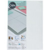 Feuilles quadrillées - Autocollantes - Pour pochoirs, tampons - A4 - 5 feuilles - Sizzix