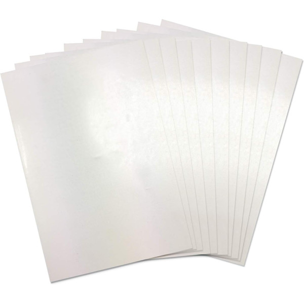 Plastique fou - 10 feuilles - 20,9x29,8cm - Création bijoux, accessoires - Sizzix