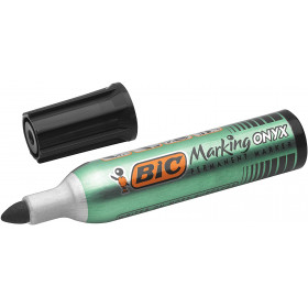 Marqueur Permanent - Marking Onyx 1482 - Noir - Bic pas cher