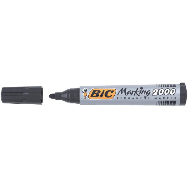 Marqueur Permanent - Marking 2000 - Noir - Bic pas cher