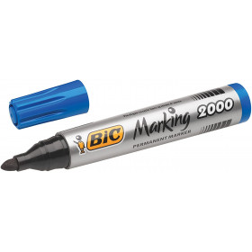 Marqueur Permanent - Marking 2000 - Bleu - Bic pas cher