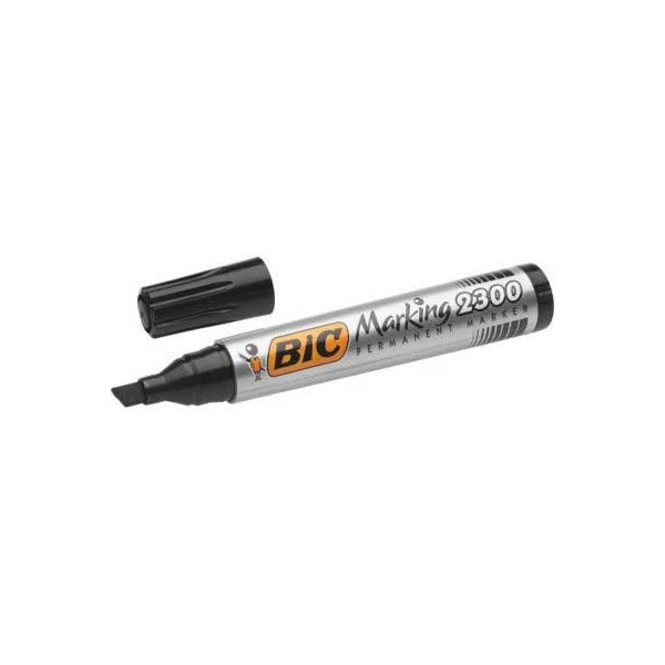 Marqueur Permanent - Marking 2300 - Noir - Bic pas cher