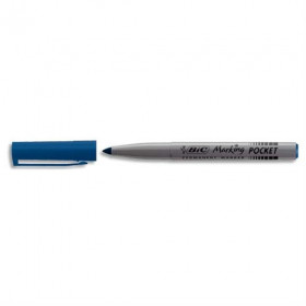 Marqueur Permanent - Marking Pocket - Bleu - Bic pas cher