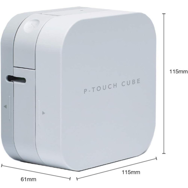 Imprimante étiquettes - Brother - PT-P300BT P-TOUCH CUBE - Portable - Bluetooth