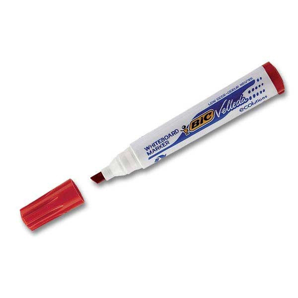 Marqueur Effaçable - Velleda 1751 - Rouge - Bic pas cher