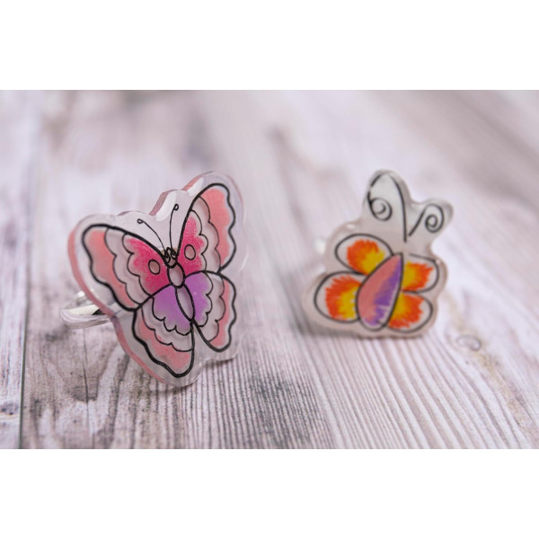 Plastique fou - Imprimable - 10 feuilles - 20,9x29,8cm - Création bijoux, accessoires - Sizzix