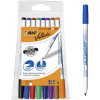 Pochette De 8 Marqueurs Effaçables - Velleda 1721 - Assortiment - Bic pas cher