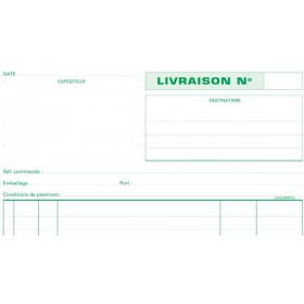 Manifold Livraison - 21X29,7Cm - Exacompta - 13163E | Artmania