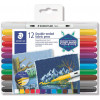 photo-12 feutres de coloriage - Textile - Vêtement - Double Pointe - Assortis - Staedtler