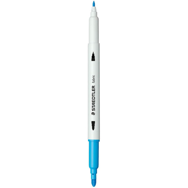 Boîte De 12 Crayons Feutre Textiles - Double Pointe - Assortis - Staedtler 3190 | Surdiscount