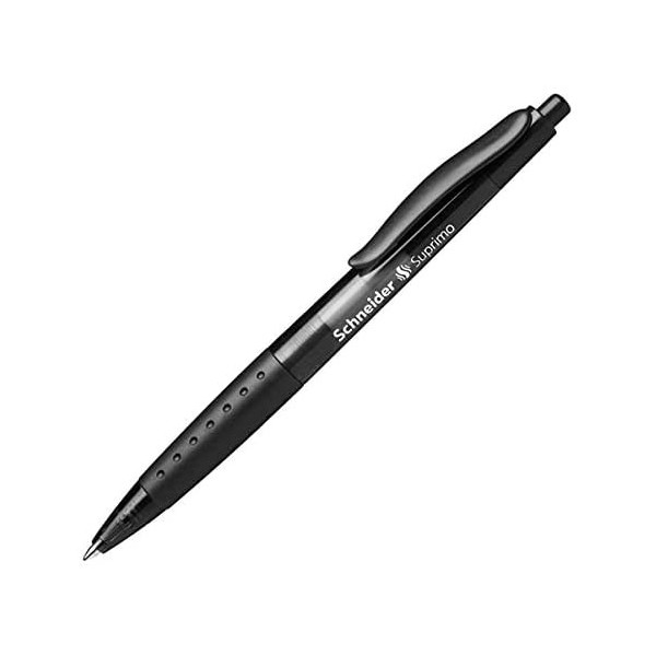 Stylo À Bille Rétractable Suprimo - Noir - Schneider pas cher