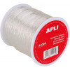 Bobine D'Élastique En Silicone - Transparent - 0,7 Mm X 100 M - Apli | Surdiscount