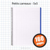 Cahier Colors Book 225X297 A4+ Petits Carreaux 5X5 160P Rhodia | Surdiscount