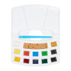 Peinture aquarelle - Coffret voyage - 12 godets - Talens Art Creation - Avec accessoires