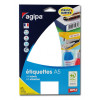 192 Étiquettes 32X70Mm 12 Étiquettes Par Planches A5 Agipa 114019 pas cher