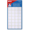 Gommettes Auto-Adhésives 15Mm 196 Étiquettes Blanche Apli 111840 pas cher