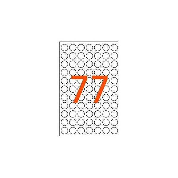 Gommettes Auto-Adhésives 8Mm 462 Étiquettes Violet Apli 111836 | Surdiscount