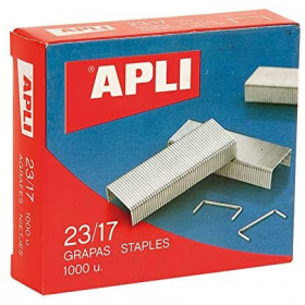 Boîte De 1000 Agrafes N°23/17 Apli pas cher