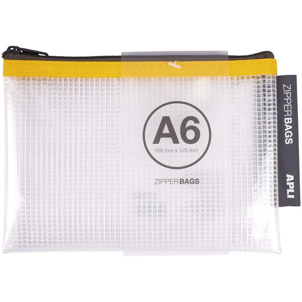 Zipper Bag - Pochette A Fermeture Éclair - A6 - Apli pas cher