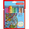 Pochette de 18 feutres STABILO Pen 68 pas cher