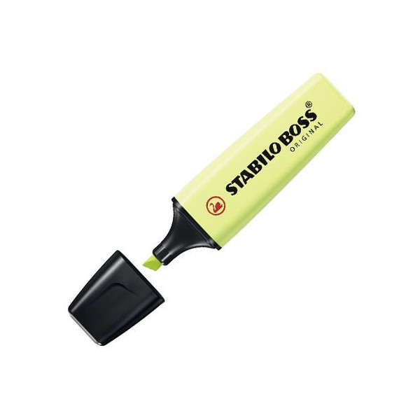 photo-Surligneur - STABILO BOSS ORIGINAL - Pastel - Zeste de citron vert