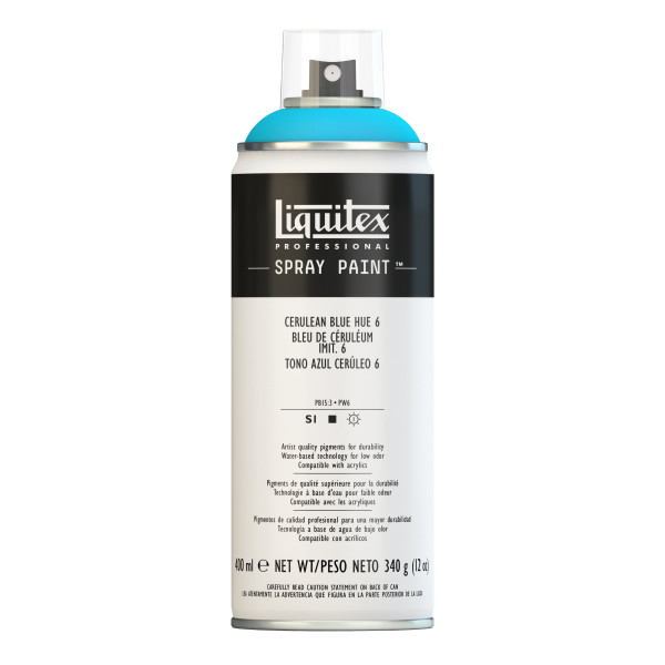 Bombe de peinture - bleu de céruleum - Liquitex pas cher