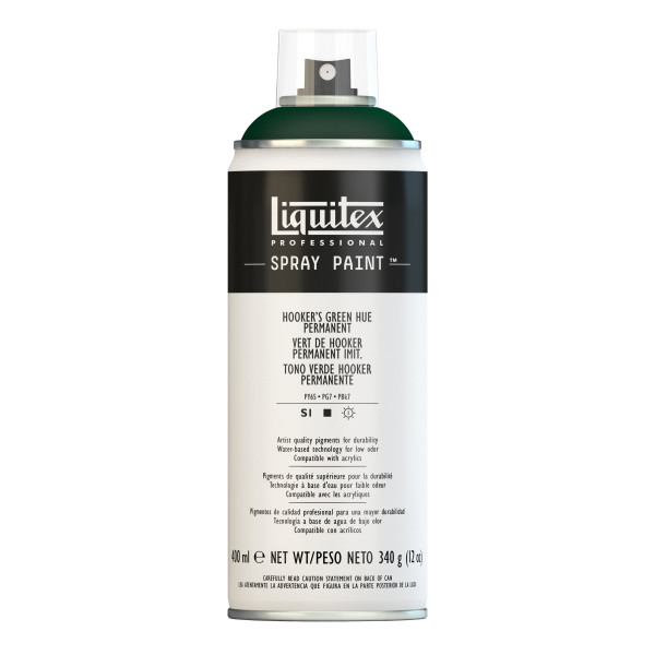 Bombe de peinture - vert de hooker permanent - Liquitex pas cher