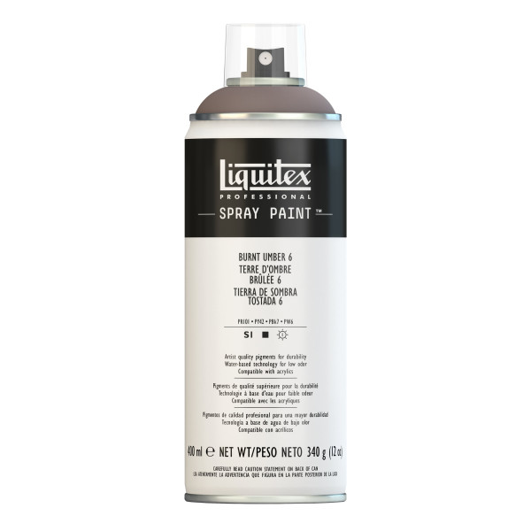 Bombe de peinture - terre d'ombre brulée 6 - Liquitex pas cher