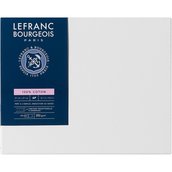 photo-Châssis - Toile - 41x27cm - 100% coton - Lefranc Bourgeois