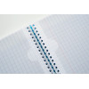Cahier Polypro Koverbook 225X297 A4+ 160P Grands Carreaux Assortiment Clairefontaine | Surdiscount