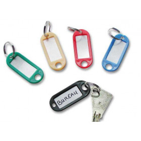Sachet De 20 Porte-Clés - Assortiment - Sign pas cher