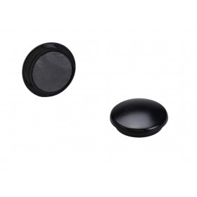 Lot De 5 Aimants Ronds Diamètre De 27 Mm - Noir - Sign | Surdiscount