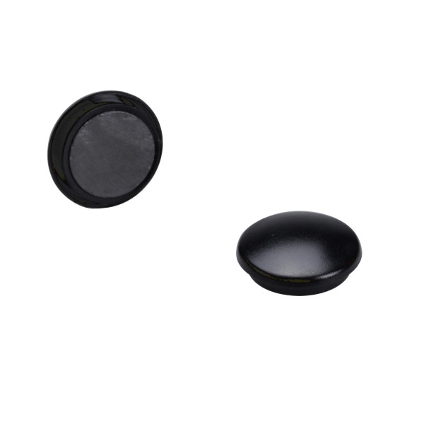 Lot De 5 Aimants Ronds Diamètre De 27 Mm - Noir - Sign | Surdiscount