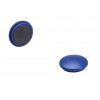 Lot De 4 Aimants Ronds Diamètre De 32 Mm - Bleu - Sign pas cher