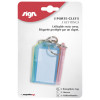 Sachet De 5 Porte-Clés A Clapet - Assortiment - Sign pas cher