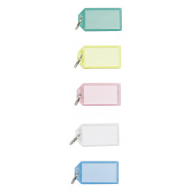 Sachet De 5 Porte-Clés A Clapet - Assortiment - Sign | Surdiscount