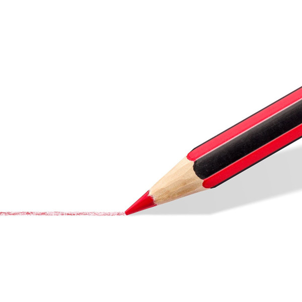 Boîte De 12 Crayons Couleur + 1 Gomme Mars Plastic + 1 Crayon Graphite Hb - Noris Colour -Staedtler | à seulement 3,5 €