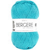 photo - Pelote de laine - Turquoise - 50% Laine 50% acrylique - Bergère de France - Idéale 4