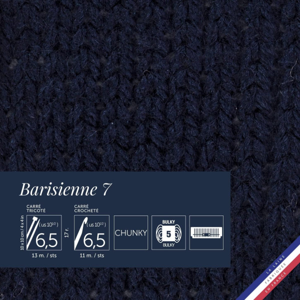 10 pelotes de laine - Crépuscule - 100% acrylique - Bergère de France - Barisienne 7