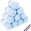 10 pelotes de laine - Ciel - 100% acrylique - Bergère de France - Barisienne 7