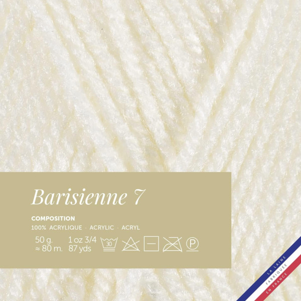 10 pelotes de laine - Chantilly - 100% acrylique - Bergère de France - Barisienne 7